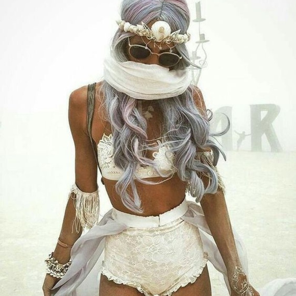 π FASHION TREND π FABULOUS FESTIVAL COCHELLA BURNINGMAN COWGIRL BUNDLE TRIBE - Picture 8 of 16